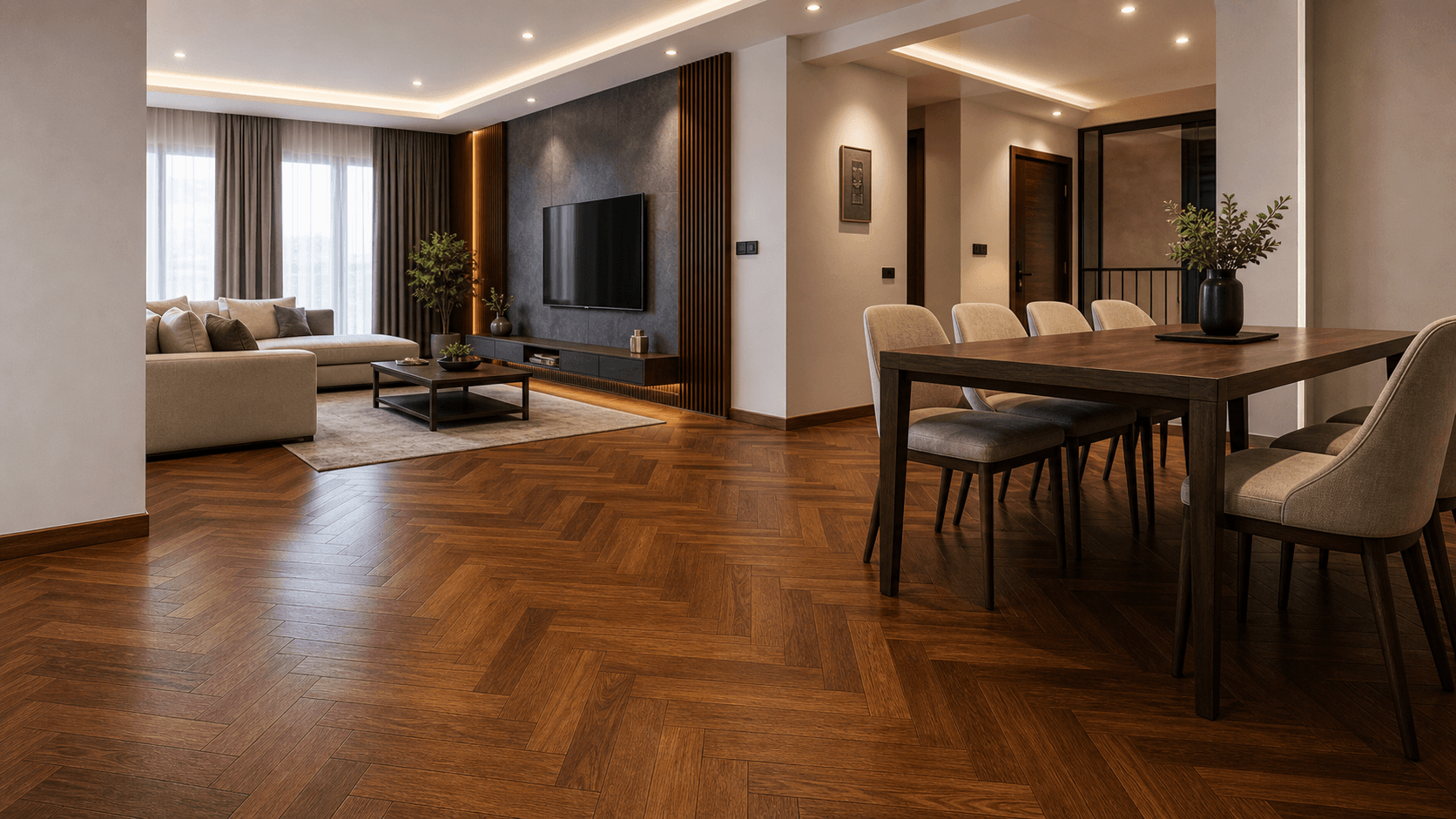 Wooden Parquet Flooring